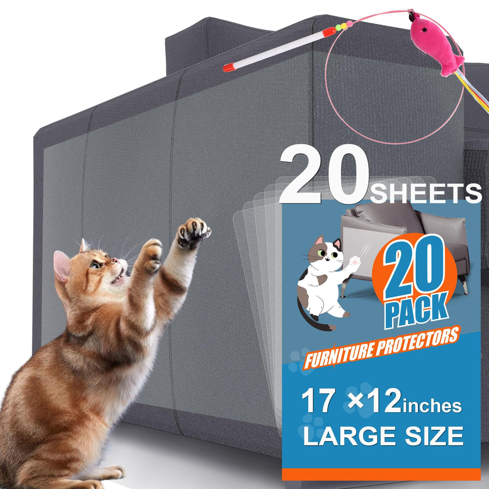 CANWUPON cat scratch protector large 17x12 inches safeguarding sofas from claws