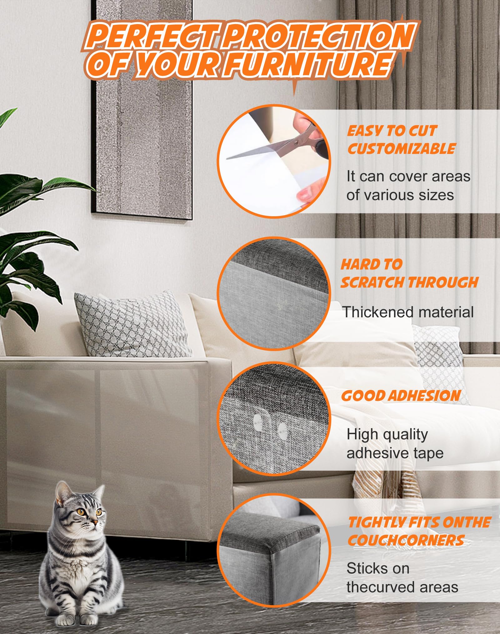 CANWUPON customizable fit adapts to chairs, couches, and more