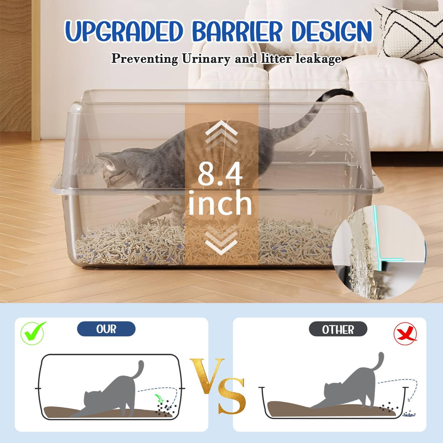 Canwyr stainless steel interior shows non-stick surface for easy cleaning.