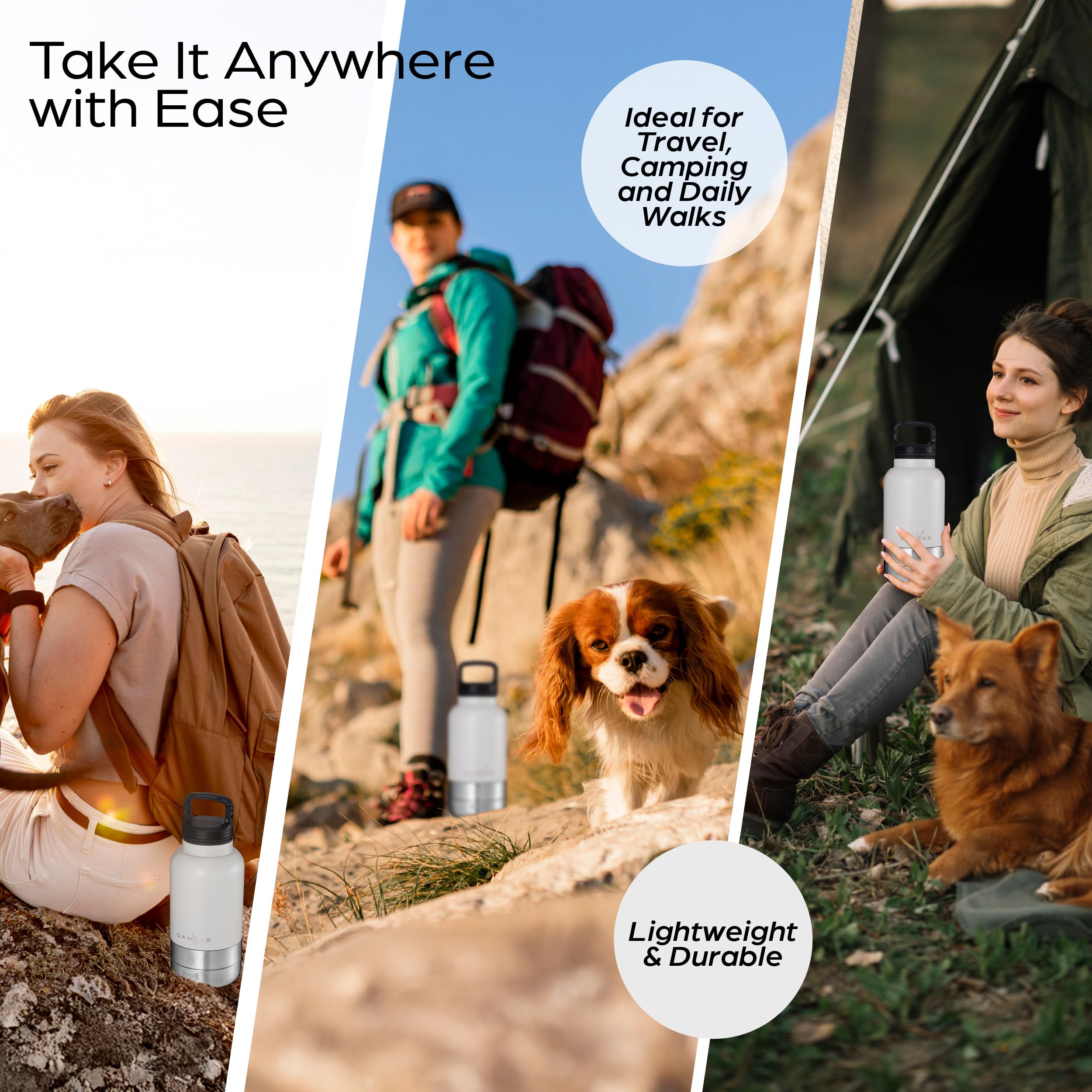 CANYAS dishwasher-safe bowls make post-adventure cleanups simple.