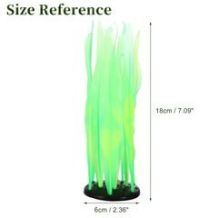 CAPASTEC glowing fish-tank decoration plant shows shimmering movement under lights.