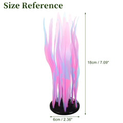 CAPASTEC soft silicone coral pink is fish-safe and reusable for long-term decor.