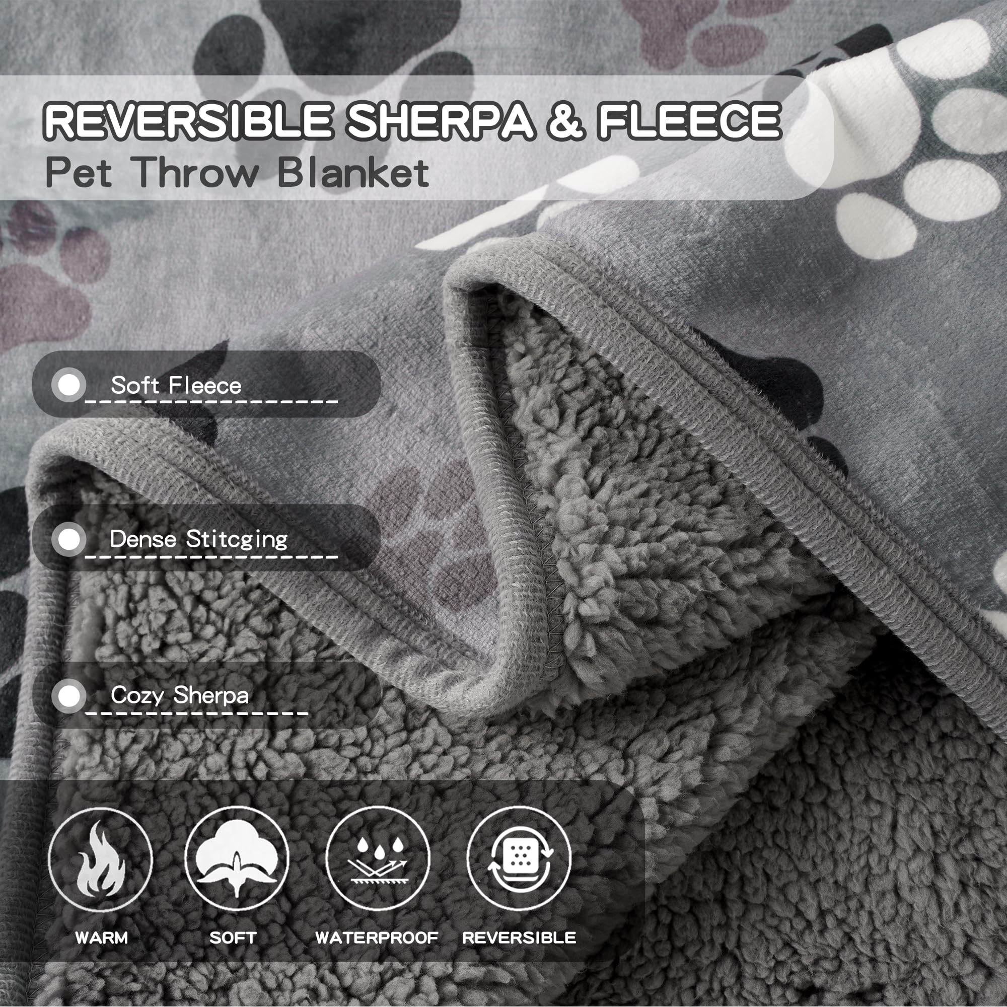 CAPT.SNOOZE large-dog blanket keeps big dogs warm and secure.