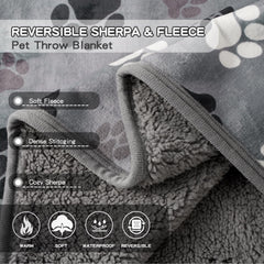 CAPT.SNOOZE large-dog blanket keeps big dogs warm and secure.