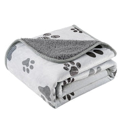 CAPT.SNOOZE waterproof dog blanket on a sofa protects against spills