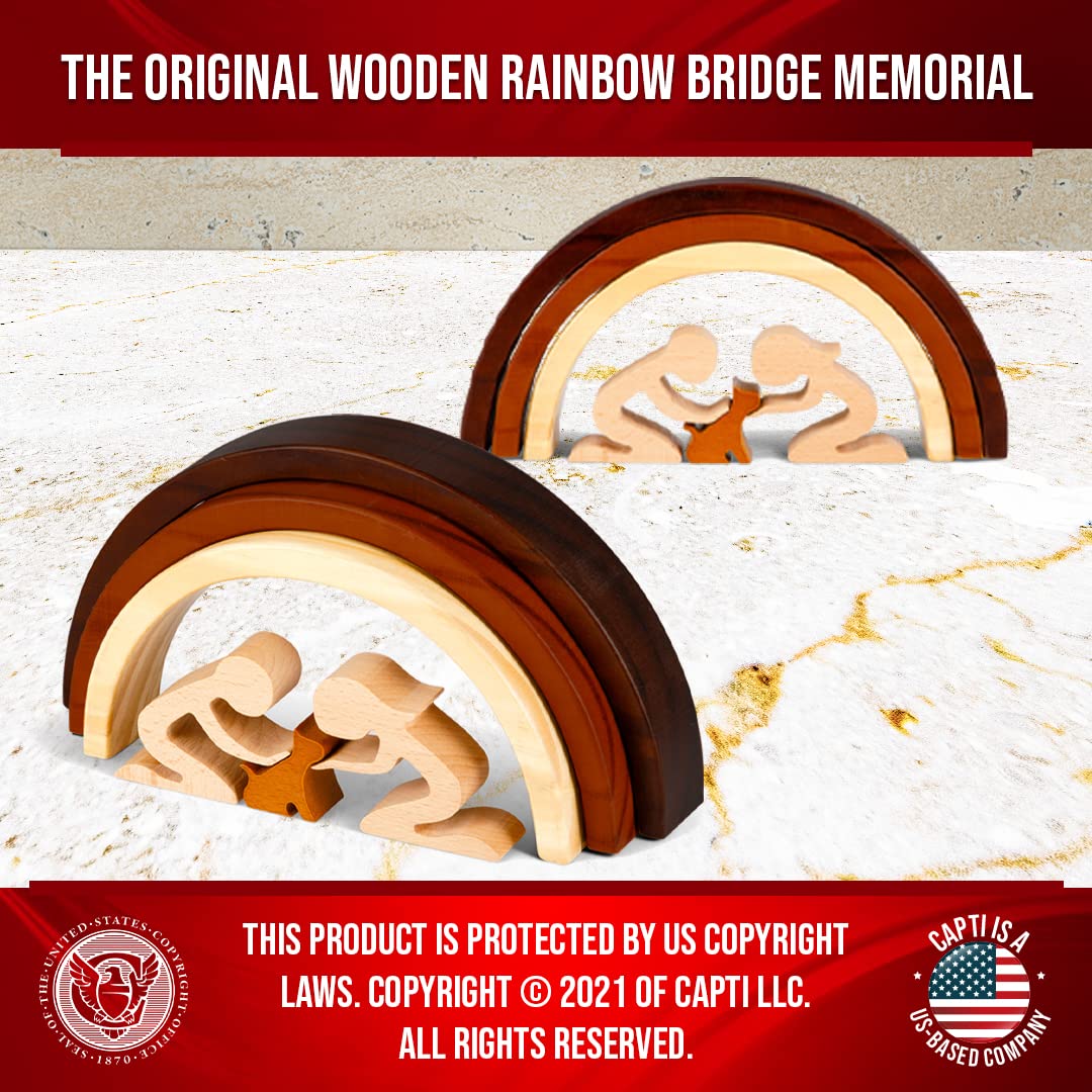 Capti Rainbow Bridge cat memorial sustainable construction reflects thoughtful gifting.