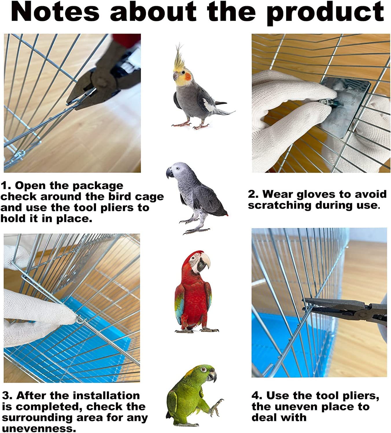 Capuca starter kit includes essential accessories for small birds on the move.