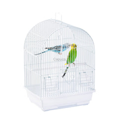 Capuca small bird travel cage exterior view demonstrating portable design for birds.