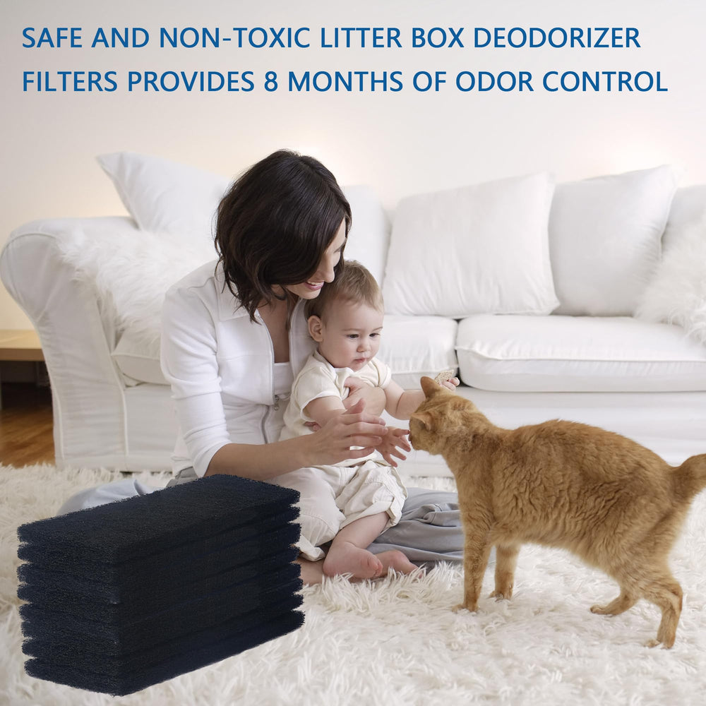 caqeaus Thickened durable filter design offers robust performance and extended life.