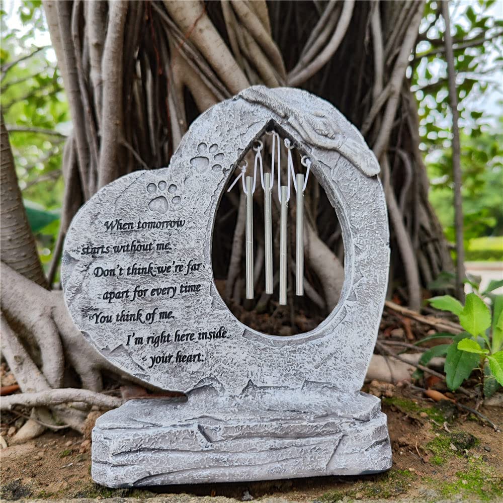 Carchistan ready-to-place gift for pet loss sympathy and garden tribute.