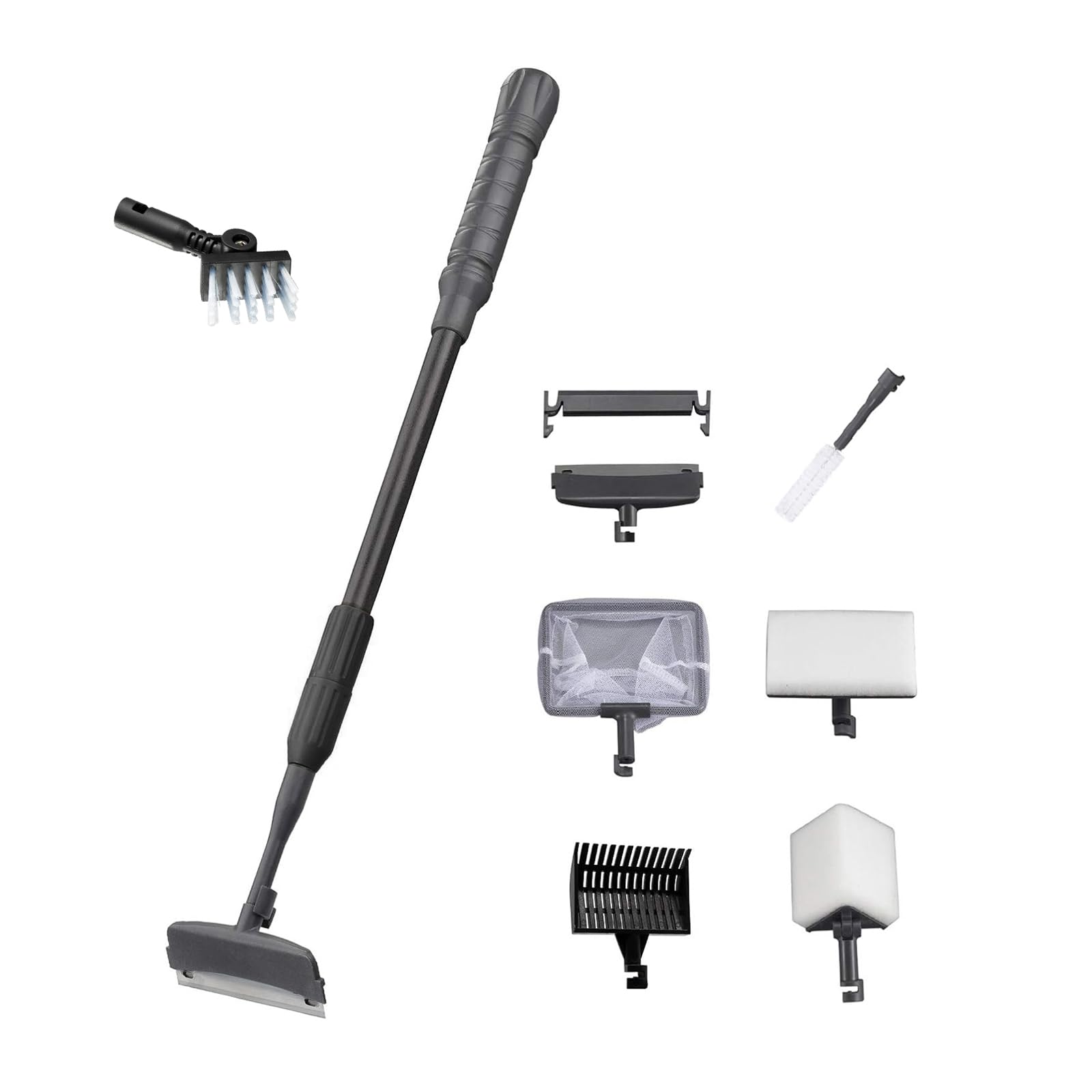 Carefree Fish 6IN1 algae scraper for precise tank cleaning and algae control.