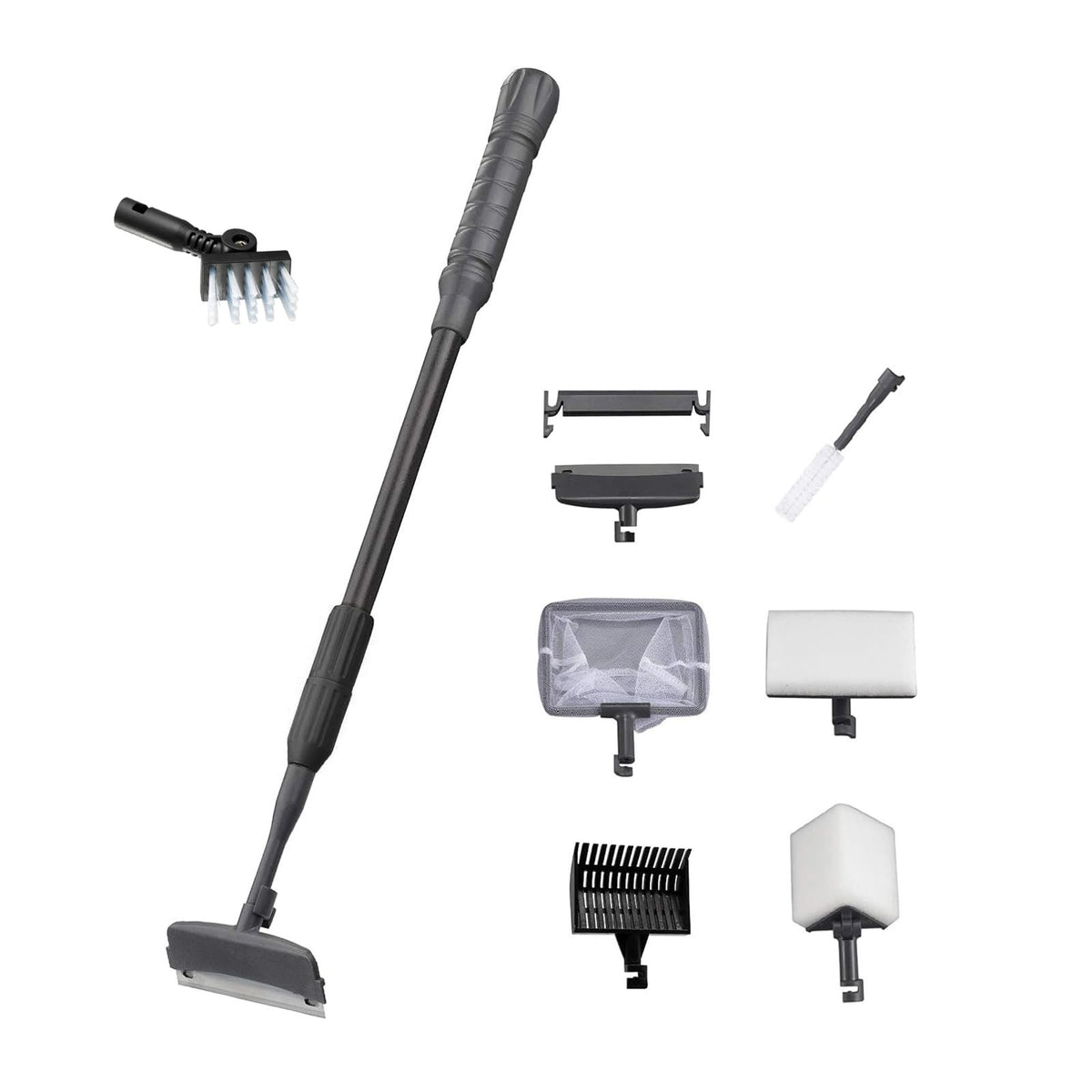 Carefree Fish 6IN1 algae scraper for precise tank cleaning and algae control.