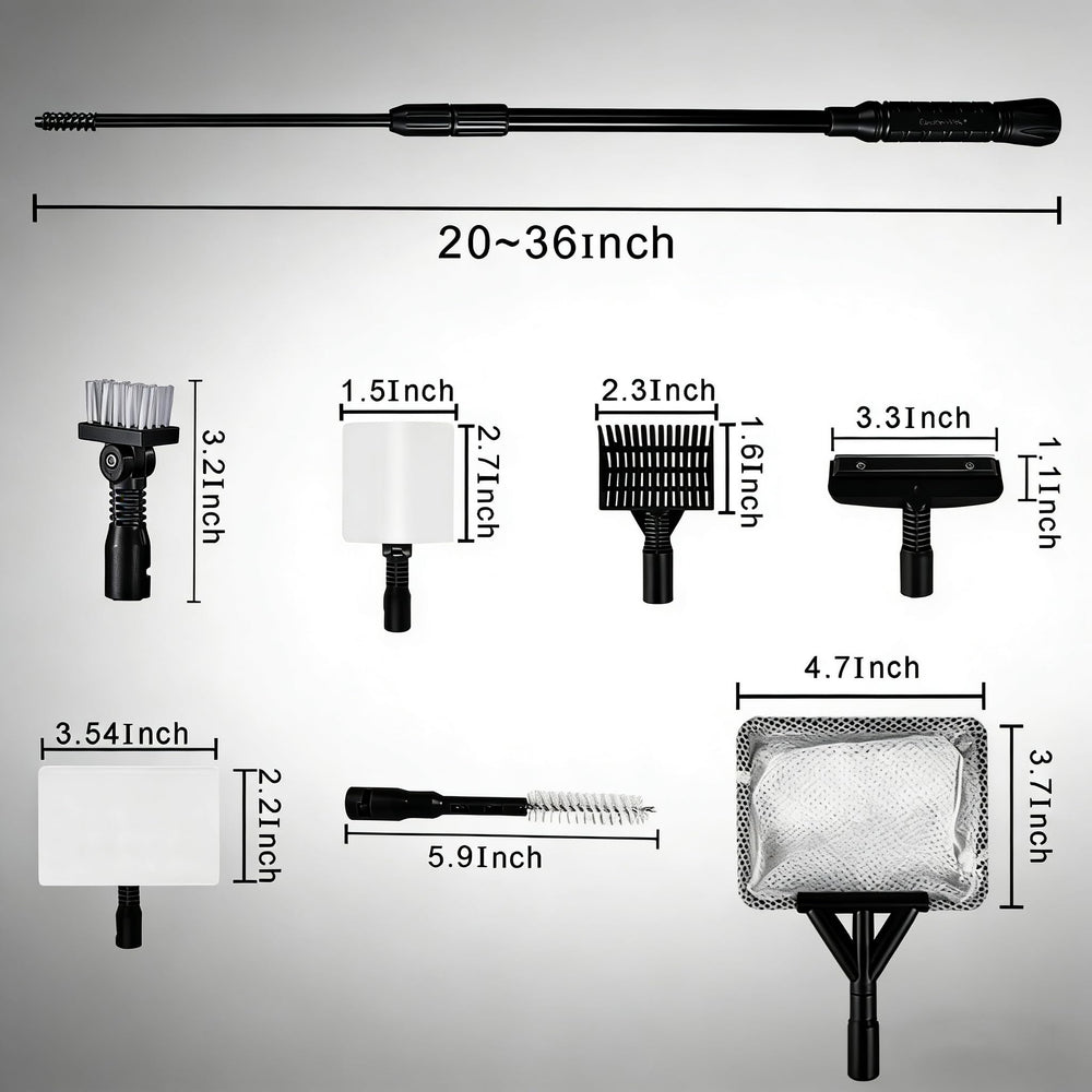 Carefree Fish replacement blades keep cleaning tools robust and ready.