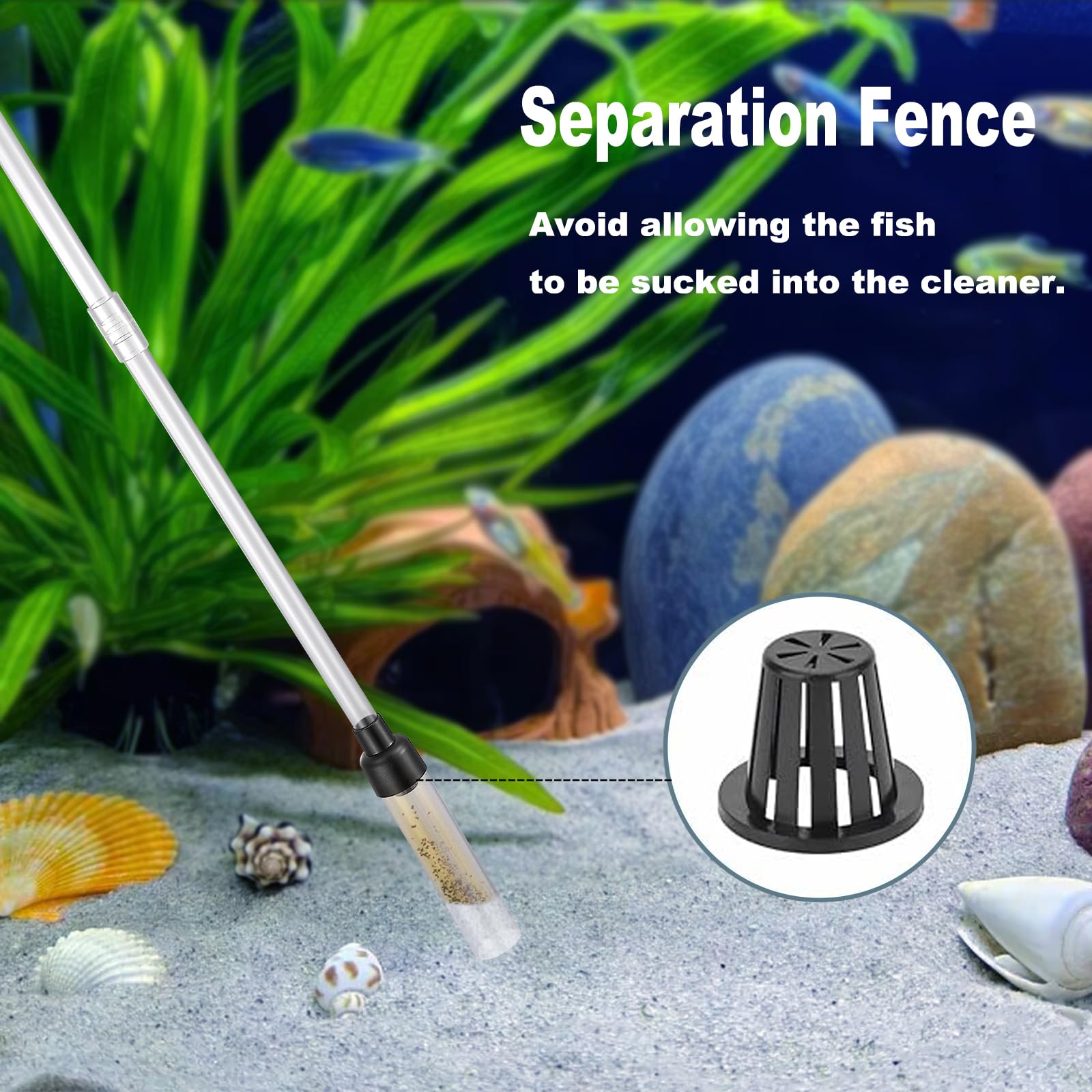 Carefree Fish ABS durable material for long-lasting performance