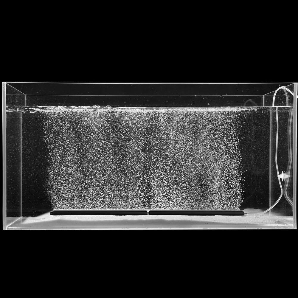 Carefree Fish air stone requires an external air pump to operate.