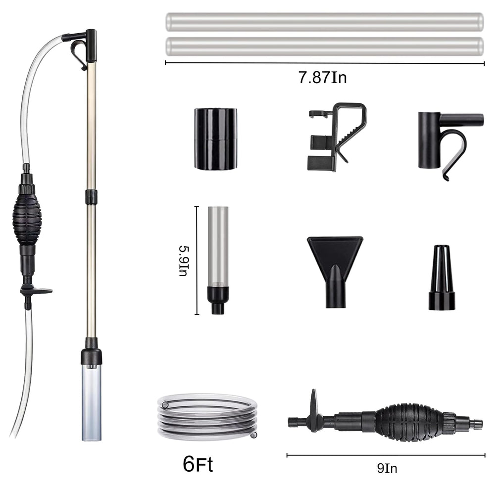Carefree Fish package contents help with setup and ongoing maintenance.