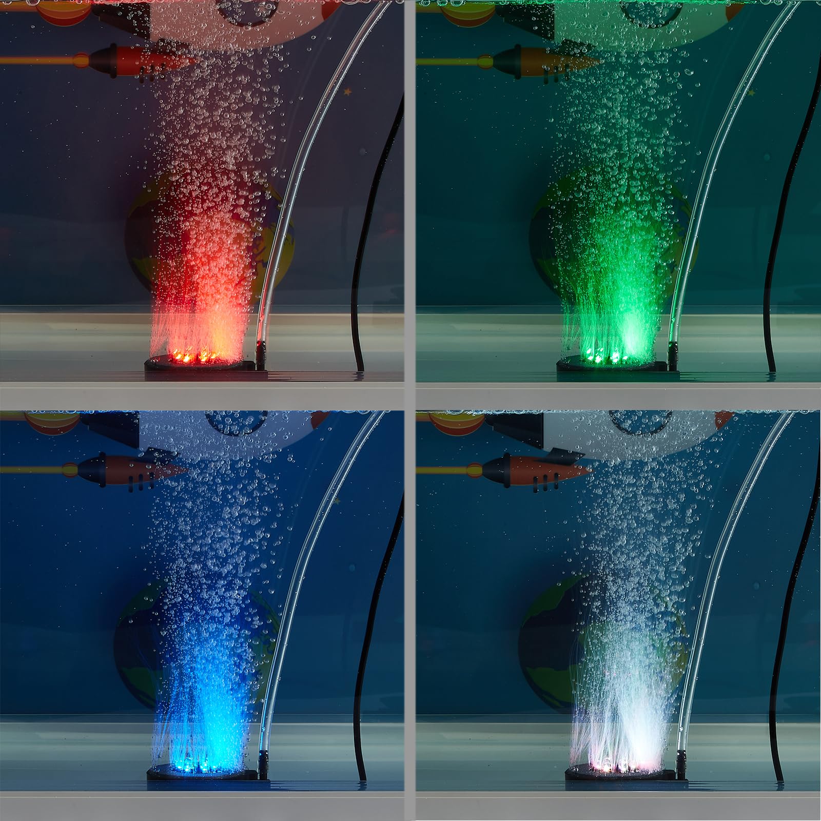 Carefree Fish timer function supports lighting schedules for tank ambiance.