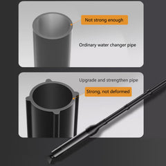 Carefree Fish water changer demonstrates 80 GPH flow for quick refresh