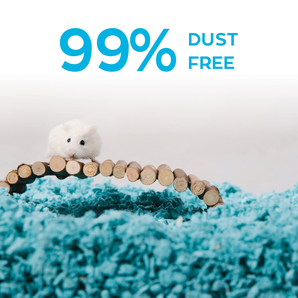 Carefresh 99 percent dust-free bedding promotes cleaner air for pets.