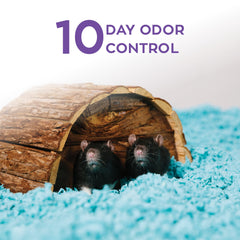 Carefresh odor-control bedding helps reduce ammonia odors for a fresher habitat.