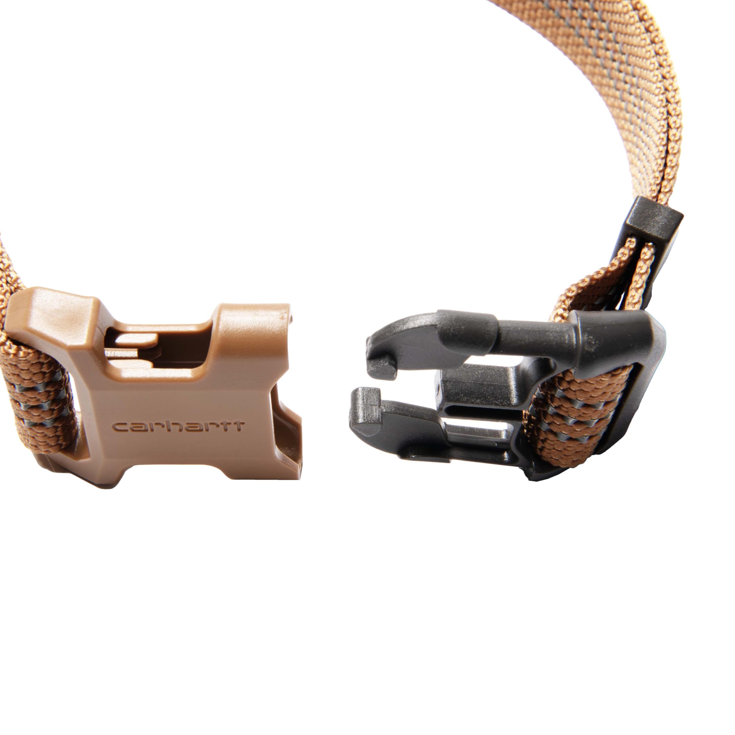 Large Carhartt collar fits 18 to 26 inches with 1 inch width.