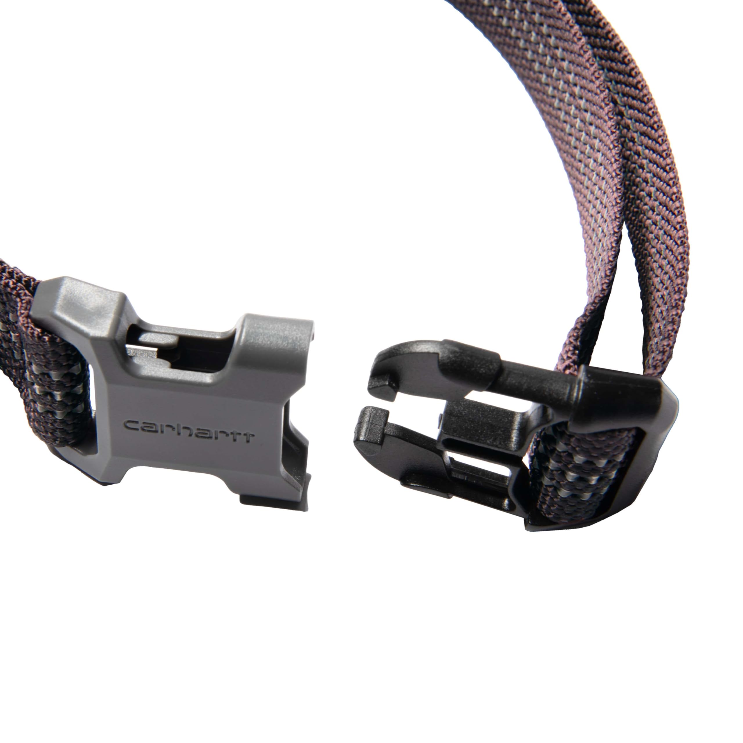 Carhartt dog collar medium fits neck 12 to 18 inches.