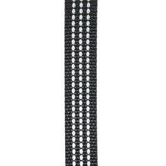 Carhartt collar features reflective stitching for safer walks in low light