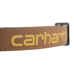 Carhartt Nylon Duck Dog Collar close-up buckle shows durable hardware