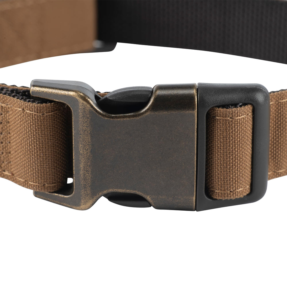 Carhartt Nylon Duck Dog Collar reflective detail improves visibility in low light