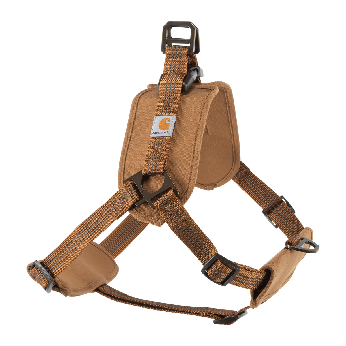 Carhartt Nylon Duck Training Harness back attachment for comfortable daily walks and control.