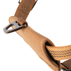 Carhartt Nylon Duck Training Harness chest attachment enhances pull control during training.