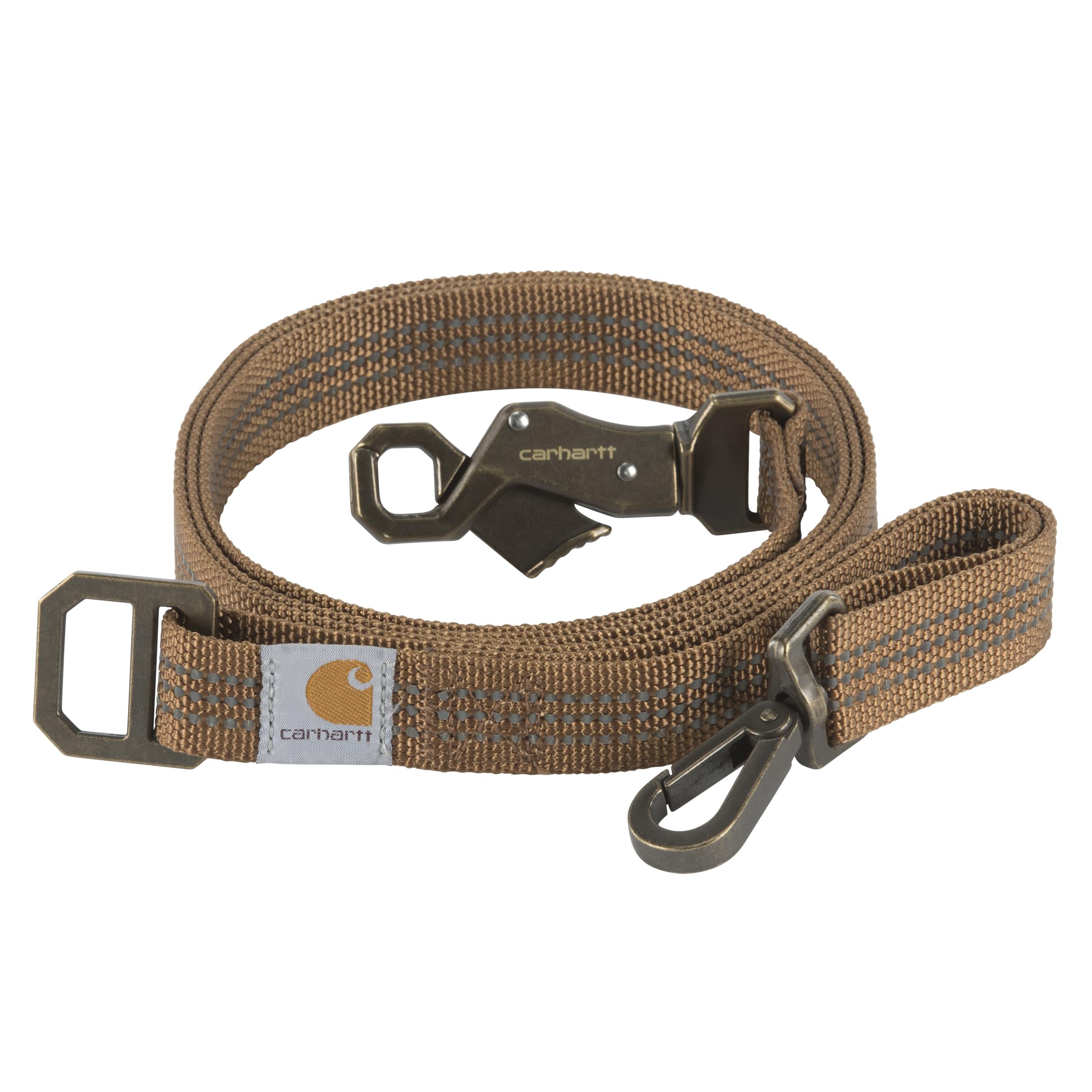Carhartt dog leash with durable nylon webbing for rugged daily walks