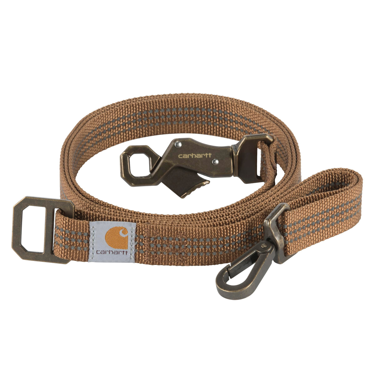 Carhartt dog leash with durable nylon webbing for rugged daily walks
