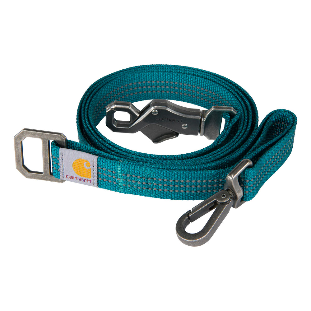 Carhartt pet leash with reflective stitching for better visibility during dusk walks.