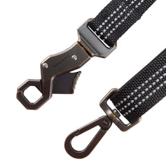 Carhartt Pet Leash with glove-friendly trigger clip and extra gated clip for secure connections.
