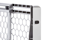 Carlson Easy Fit Dog Gate lightweight plastic design makes relocation simple in apartments.