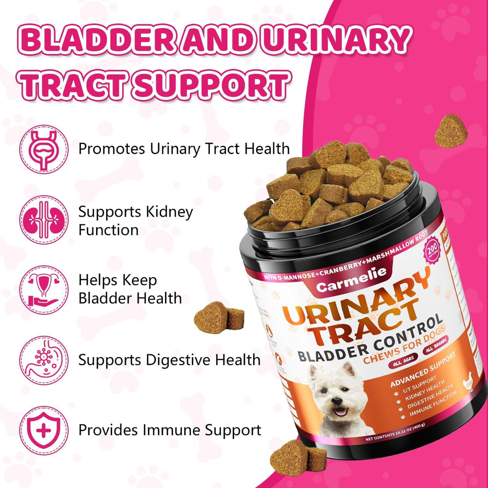 Carmelie chicken-flavor dog chews loved by pets during daily routine.