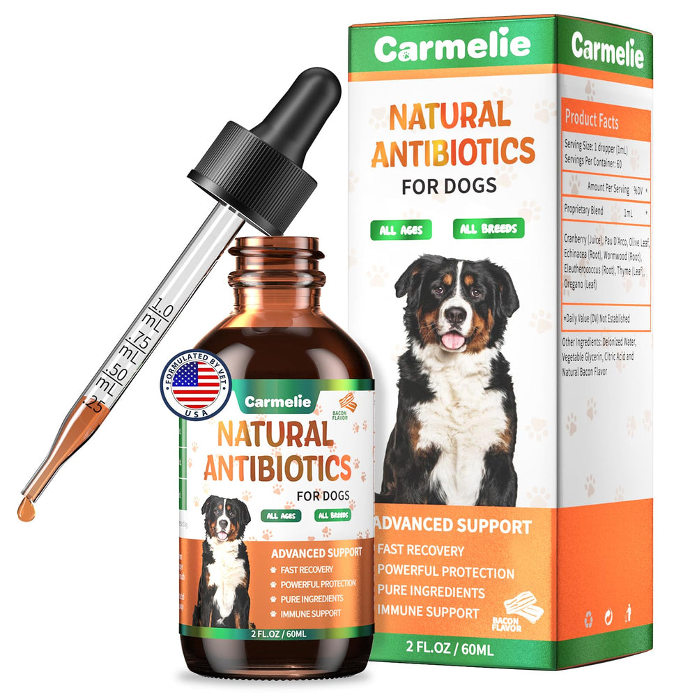 Carmelie cruelty-free formula badge on packaging indicates nature-friendly ingredients.