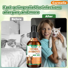 Carmelie olive leaf illustration signals immune support potential