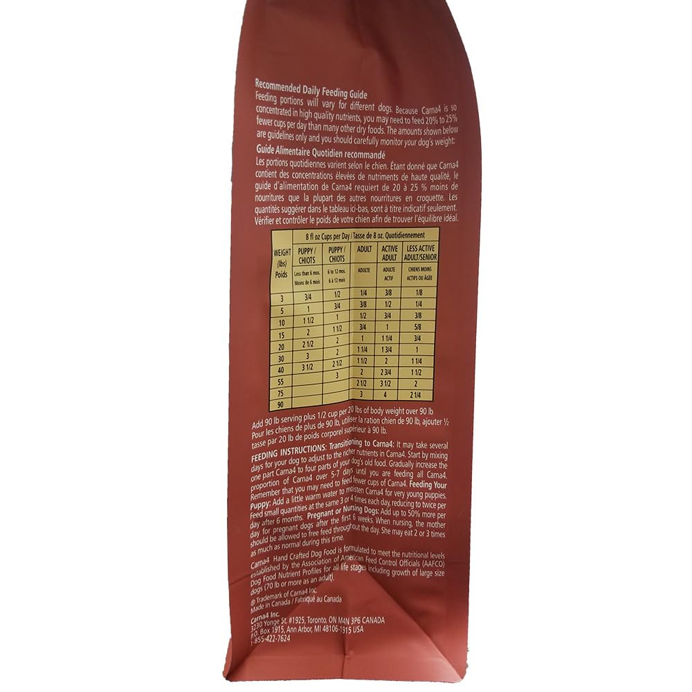 CARNA4 complete nutrition for all breeds and life stages