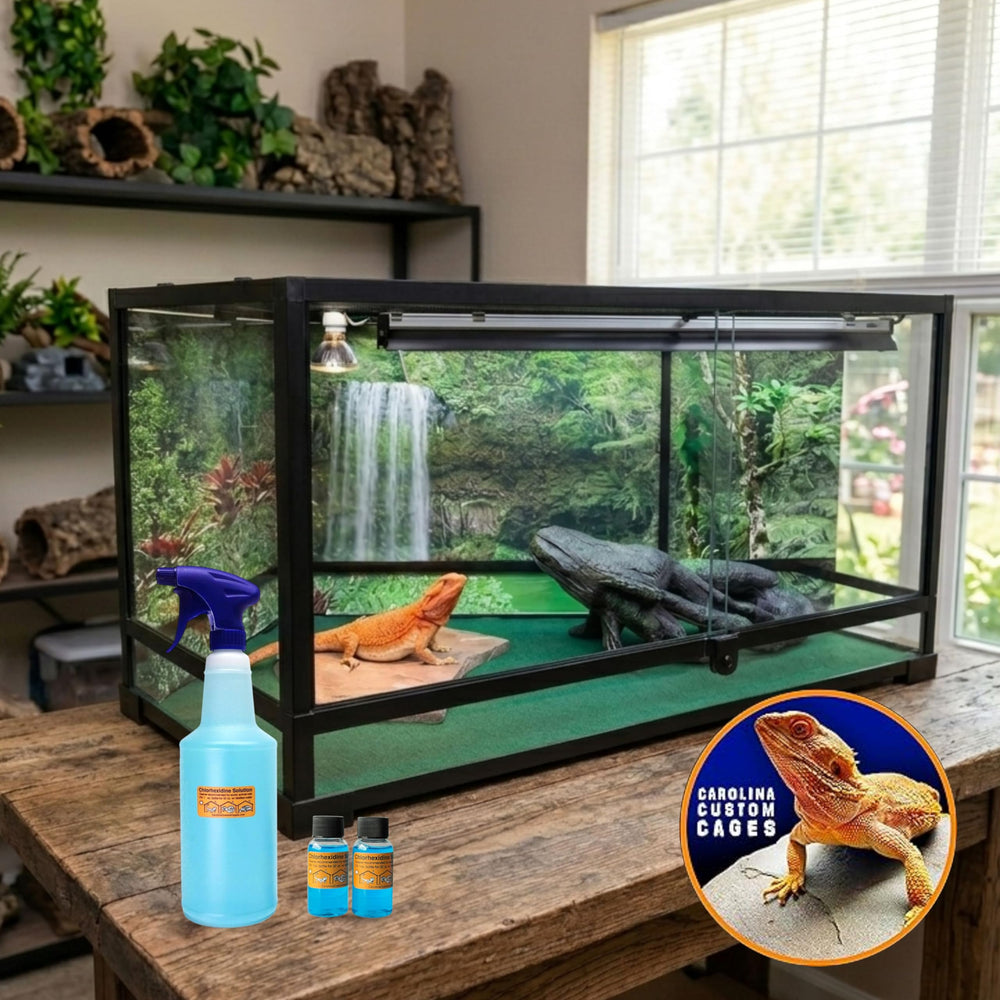 CAROLINACUSTOMCAGES soft bristle brush aiding gentle habitat cleaning