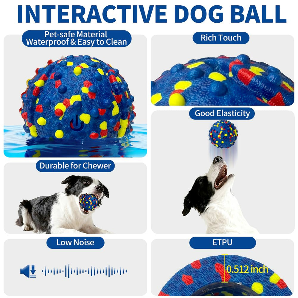 CAROZEN dog ball charging dock side view for long play sessions