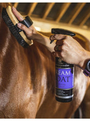 DreamCoat Shine fine mist delivers an even finish on horse coats