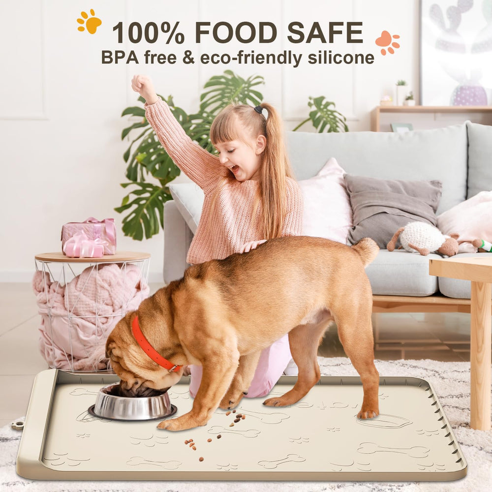 Carry360 anti slip surface keeps bowls steady during feeding