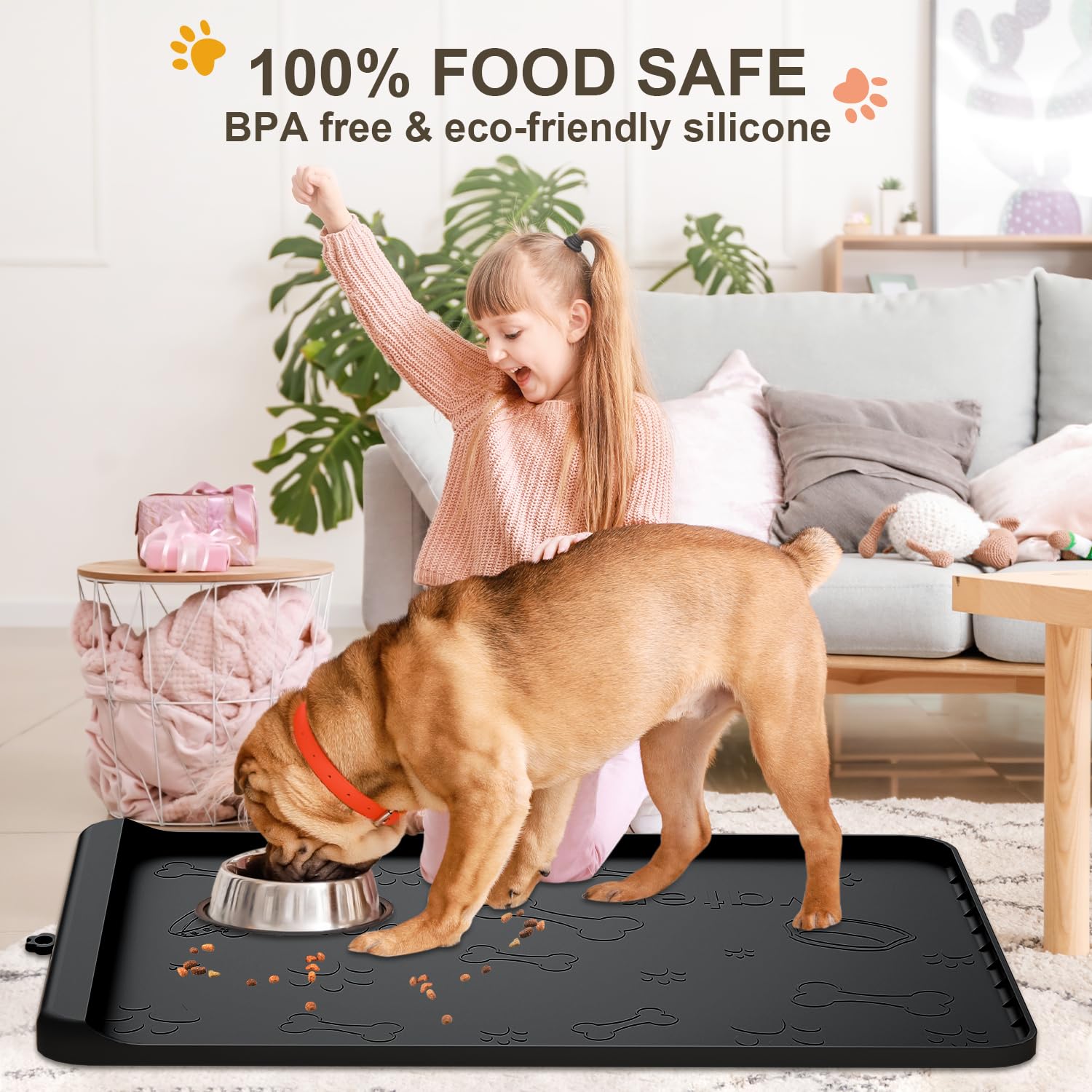 Carry360 easy-clean surface allows quick rinse or wipe-down.
