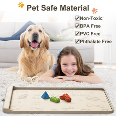 Carry360 dog mat hang hole for quick air drying after washing