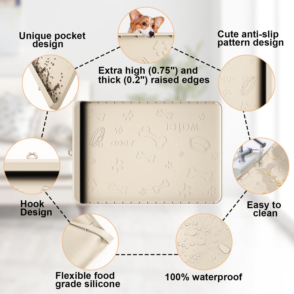 Carry360 dog mat waterproof surface folds for compact storage