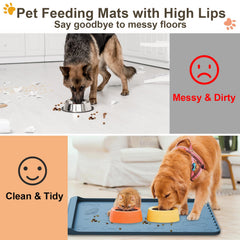 Carry360 pocket-design dog mat for easy residue collection