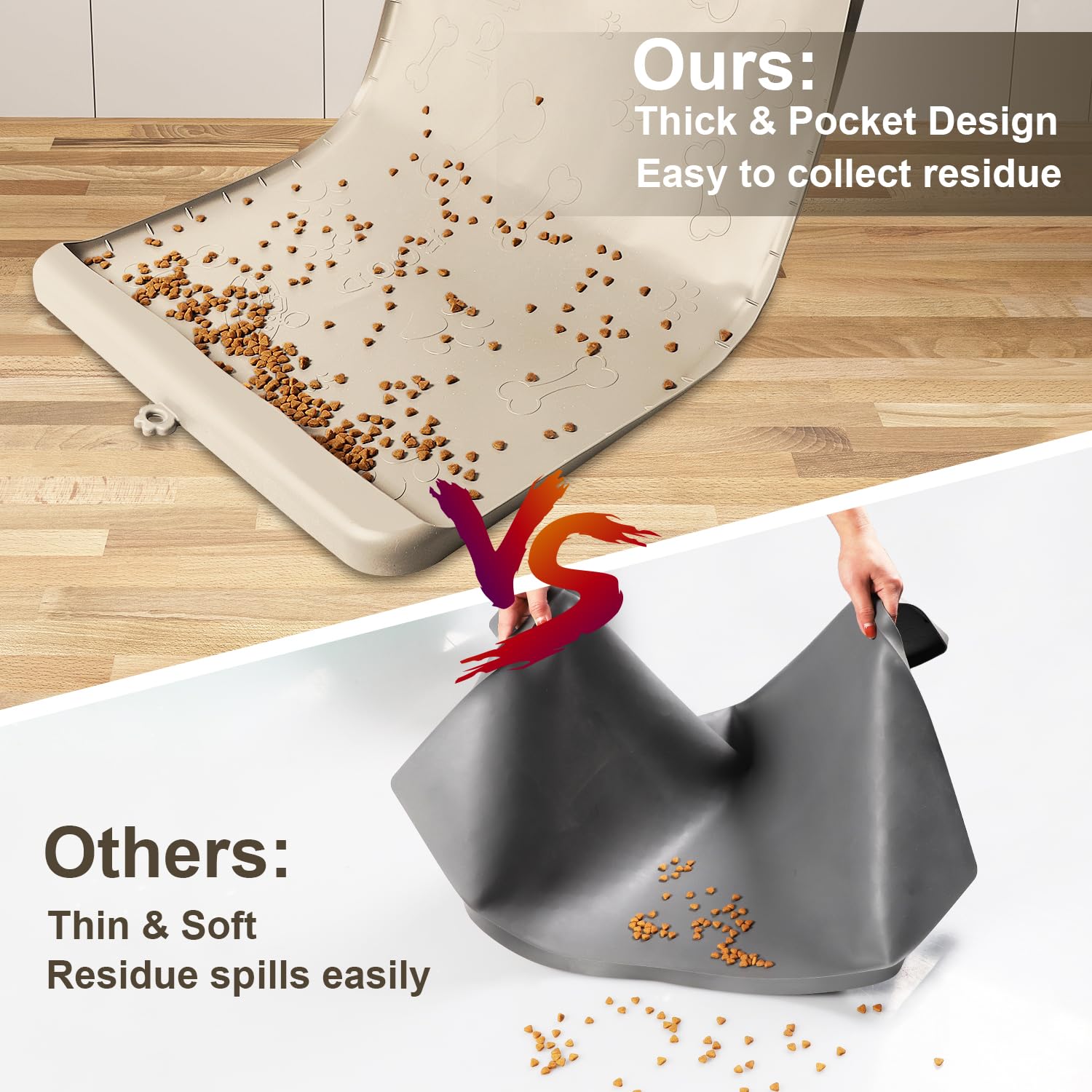 Carry360 waterproof mat folds flat for storage or travel