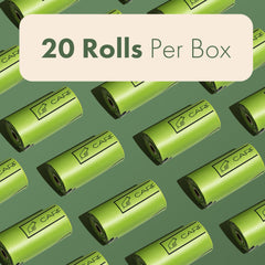 Carrywell refill rolls for 15 bags, compatible with all dispensers.